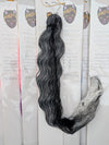 MOON & GREY WAVES CURLY HAIR -  CROCHET & BOHO BRAIDS 24 INCHES