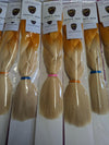 CATFACE HAIR BLONDE CANDY OMBRE BRAIDING HAIR - 16 INCHES.