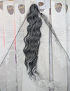 MOON & GREY WAVES CURLY HAIR -  CROCHET & BOHO BRAIDS 24 INCHES