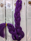 PURPLE RICH Braiding hair 42 INCHES - 165g