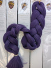 MIDNIGHT PURPLE ONE TONE BRAIDING HAIR 42 INCHES 165g