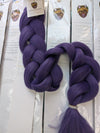 MIDNIGHT PURPLE ONE TONE BRAIDING HAIR 42 INCHES 165g