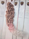 PINK FANTASY THREE TONE CURLY HAIR -  CROCHET & BOHO BRAIDS 24 INCHES
