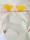 CATFACE DOUBLE FRAME CAT EYE SUNGLASSES ONE SIZE