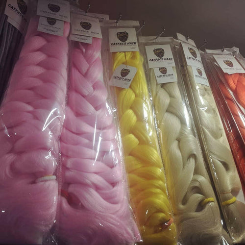PINK FLOSS ONE TONE BRAIDING HAIR *VALUE PACK 165g