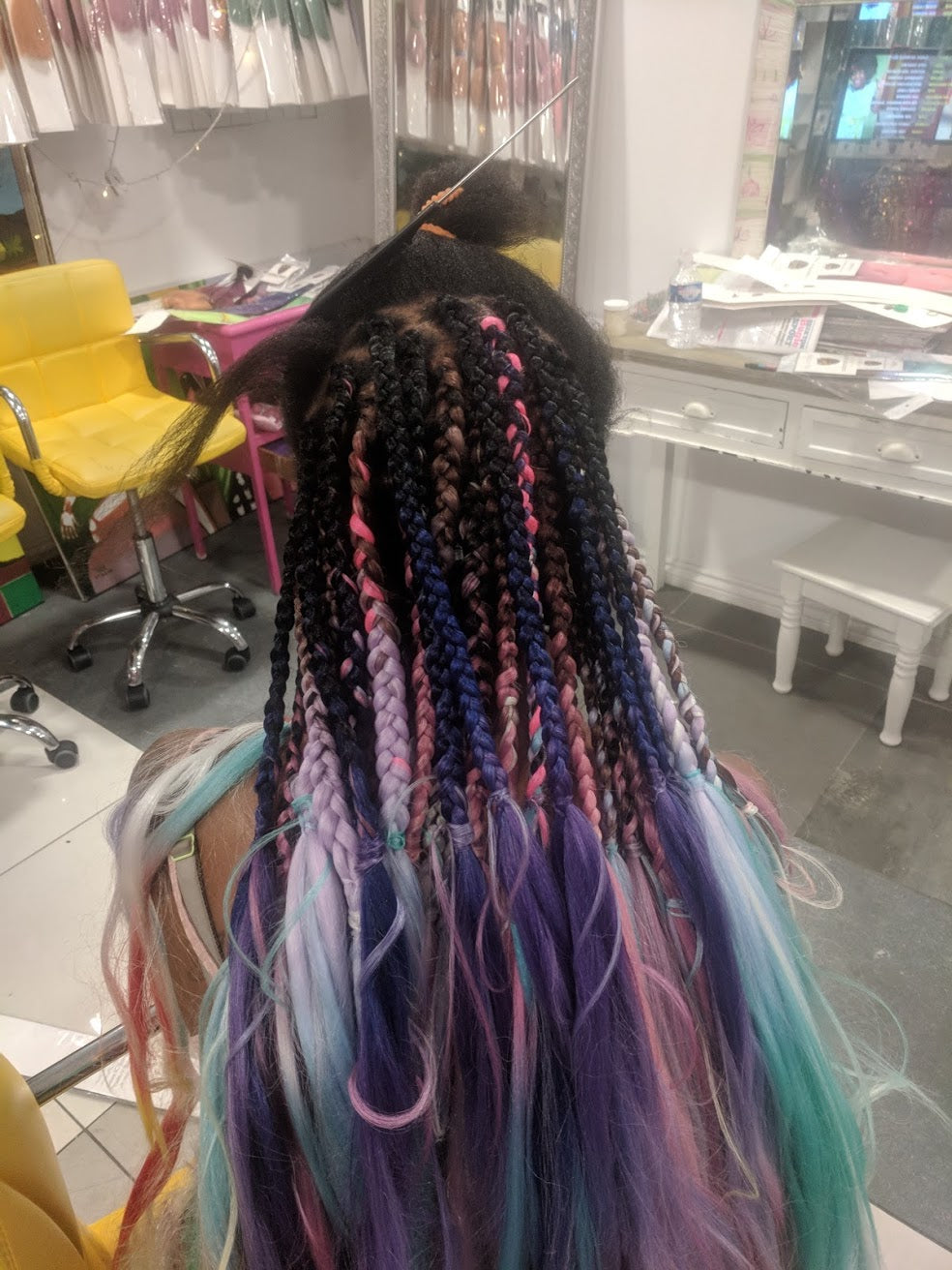 STUDIO CATFACE SESSIONS: HAIR APPOINTMENT SMALL BOXBRAIDS
