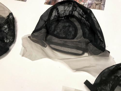 CATFACE HAIR - WIG CAP - LACE & MESH