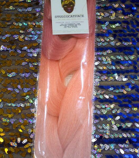 PINK CRUSH OMBRE -  30 INCHES JUMBO BRAIDING CATFACE HAIR