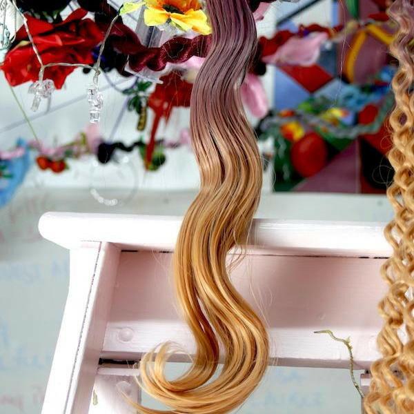 PINK CANDY OMBRE - BODY WAVE | SYNTHETIC WEFT HAIR