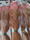 CATFACE HAIR PINK ROSE GOLD OMBRE JUMBO BRAIDING HAIR -- 24 INCHES