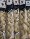 BLACK & BLONDE - TWO TONE OMBRE 34 INCHES 34 INCHES 165g  CATFACE HAIR