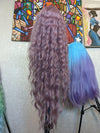 LAVENDER LOOSE WAVES WIG CATFACE HAIR