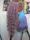 LAVENDER LOOSE WAVES WIG CATFACE HAIR