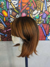 BROWN BERRY OMBRE STRAIGHT BOB WIG.