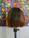 BROWN BERRY OMBRE STRAIGHT BOB WIG