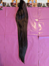 COLOUR 2 BROWN CLIP IN PONYTAIL 22 INCHES.