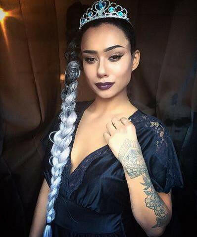 Gray hair extensions braiding Clearance