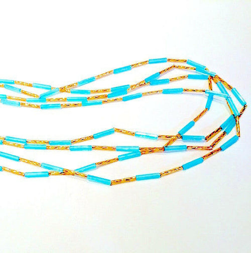 CATFACE HANDMADE WAIST BEADS - CORAL BAE